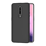 AICEK Compatible OnePlus 7 Pro Hülle, Schwarz Silikon Schutzhülle für OnePlus 7 Pro Case TPU Bumper OnePlus 7 Pro Handyhülle (6,67 Zoll)
