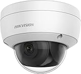 Hikvision DS-2CD2186G2-I(2.8mm) Dome Überwachungskamera mit 8 Megapixel, bis zu 30m Beleuchtung, professionelle Überwachungskamera, Acusense Kamera mit Fehlalarmfilter