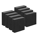 SEWOART 8 Stück Möbel Erhöhungsset rutschfest und Stoßdämpfend Gummi Möbelfüße 50X50X20mm für Sofa Tisch Stuhl und Bett Möbelpodeste für Wohnzimmer und Studentenwohnheim