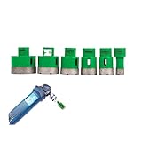 Diamant-Bohrkrone, M14-Gewinde, Keramikfliesen-Lochsägen-Bohrer-Set mit Koffer for Bohren auf Granit, Marmor, Porzellan(6 Bits Set1)
