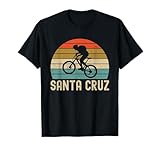Santa Cruz CA Mountain Bike Vintage Retro Souvenirs T-Shirt