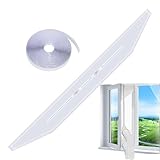 Klimaanlagen Fensterabdichtung | Kabelloses Abdichtungsset Für Fensterklimageräte Ohne Bohren - Klebestoff Barriere Für Wohnmobile Garage