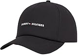 Tommy Hilfiger Herren Cap Foundation Soft 6 Panel mit Logo, Schwarz (Black), Einheitsgröße