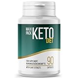 Keto Diet Kapseln | Maxi-Pack - Ketodiet für Frau und Mann | 90 Kapseln 1x