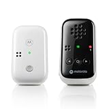Motorola Nursery – PIP10 kabelloses DECT-Babyphone, hochempfindliches Mikrofon, Ton- und Außer-Reichweite-Warnung, Lautstärkeregelung, tragbare Elterneinheit