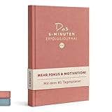 Das 6 Minuten Tagebuch Erfolgsjournal PUR - #1 Tagesplaner 2025 für mehr Motivation, Selbstreflexion & Erfolg - Undatiertes Journal Buch - Mit Journaling Fokussierter & Gelassener Ziele erreichen