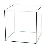 GarPet Würfel Aquarium aus Glas 35x35x35 cm Glasbecken für Süß- und Seewasser