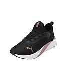 PUMA Damen Softride Ruby Luxe WN's Straßen-Laufschuh, Black Rose Gold, 39 EU