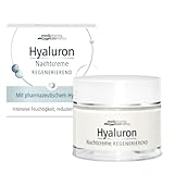 Hyaluron Nachtcreme regenerierend – mit Anti-Aging-Effekt – medipharma cosmetics – 50 ml