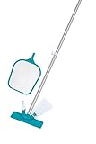 Bestway Poolpflege Basis-Set mit Venturi-Sauger & Kescher für Poolgrößen bis 396 cm