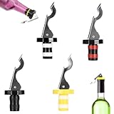 4 Stück Flaschenverschluss Bierflaschen,Flaschenverschluss Universal,Bierflaschenverschluss, Flaschenverschlüsse Mit Hebel,Für Die Weinsammlung Wein Champagner Glasflaschen