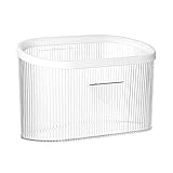 TENYELE Wandmontierte Hängende Mülleimer Mülleimer Beutel Müllaufbewahrungs Eimer Für Heimküchenschrank Tür Badezimmer Keep Originelle Organisation Container Beutel Organizer