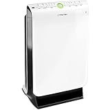 TROTEC Luftreiniger AirgoClean 100 E – HEPA Filter für Allergiker – Räume bis 21 m² /53 m³, Gebläsestufen 3, entfernt 95% Aller Partikel, geeigner für Raucherzimmer, energieeffizient, mit Timer
