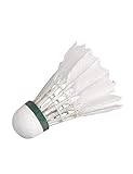 HUDORA Natur-Federbälle, 6 Stück - Federball-Set...