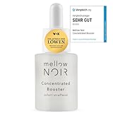 mellow NOIR Concentrated Booster 15ml | SOFORT STRAFFEND | Hyaluron Gesichtsserum | Augenserum | Serum zur Augenpflege & Gesichtspflege | Vegan | zertifizierte Naturkosmetik