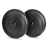 A2Z SPORT® 10kg Hantelscheiben 30mm (2x10kg) Hantelscheiben 20kg Set - Gewichtscheiben 10kg Scheiben - Bumper Plates Gewichte 10 kg