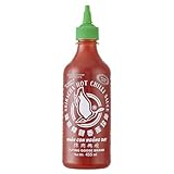 Flying Goose Sriracha scharfe Chilisauce, Würzsauce aus Thailand 1er Pack (1 x 455 ml)