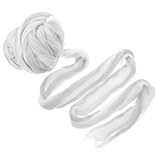 Gatuida Baumwoll roving Farbverlauf Faux Wolle für Nadelfilzen DIY Bastelset für Trockenball herstellung Weiche Farbechte Filzwolle für Handwerk und Dekoration