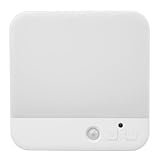 Riuulity LED-Deckenleuchte mit Bewegungsmelder, 3 Lichtmodi, 400 Lm, 4200 MAh Batterie, Tag/Nacht-Sensor-Leuchte für Flur, Treppe, Begehbarer Kleiderschrank