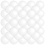 THE TWIDDLERS 50 Weiße Party Tischtennisbälle für Ping Pong, Beer Pong, Spiele, Kunsthandwerk