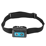 Videokamera, Helmkamera, Action-Kamera, Kopfmontage-Kamera, Kopfkamera Für Die Aufnahme von Super HD 1080P DV, Am Kopf Montierte Videokamera(Schwarz Blau)