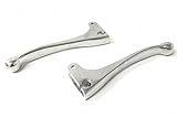Streetparts24 Aluhebel Brems- und Kupplungshebel-Set links/rechts passend für Hercules, Zündapp, Kreidler, Puch – Mofa Moped - Ersatzhebel, Aluminium