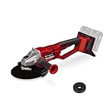 Einhell Professional Akku-Winkelschleifer AXXIO 36/230 Q Power X-Change (36 V, 230 mm Scheibendurchmesser, 70 mm Schnitttiefe, Brushless, Quick-Fix-Nut, ohne Trennscheibe, ohne Akku)