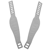 Happyyami 1 Paar Gurte Für Heimtrainer Fußpedal Fahrradpedale Korb Fahrradschuhe Spindel Fußstütze Anhängerkupplung Rennrad Pedale Für Elektro Roller Pedaltrainer Quad Plastik Light Grey