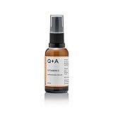 Q+A Vitamin C Aufhellendes Serum, Vitamin C wirkt als starkes Antioxidans feuchtigkeitsspendend und sorgt für ein strahlendes und frisches Hautbild. 30ml