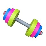 Mehrfarbige Trainingshanteln, interaktives Familien Fitnessgerät für frühe Koordinationsentwicklung und Handgrifftraining, 3+ lebendiges Hantelset für Kinder, sicheres, leichtes Training