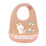 Silikon-Babylätzchen, wasserdichtes Baby-Lätzchen - Wasserdichter Lebensmittelfänger für Babys und Silikon-Lätzchen | Baby-Lätzchen im Schal-Design, Taschenlätzchen mit niedlichen Tiergrafiken für und