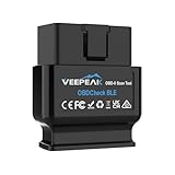 Veepeak OBDCheck BLE Bluetooth 4.0 OBD II Diagnosegerät...