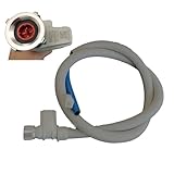 DD81-01211A Geschirrspüler AQUASTOP-Schlauch 4010145WS - Wasserschlauch mit Aquastop Gesamtlänge 1,8M für Geschirrspüler 258210000346