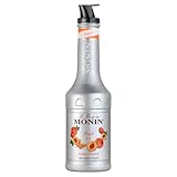 Monin FruchtPüree Mix Pfirsich (1 x 1,0l) - für Cocktails Smoothies Desserts mit authentischem Fruchtgeschmack voller Aromavielfalt