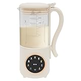 Nussmilchmaschine, 1400ml Entsafter Sojamilch Maschine mit 16 Klingen, Hafermilch Maschine für Fruchtsaft Hafermilch Nussmilch Sojamilch Smoothies