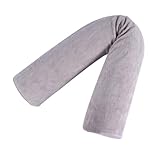 BIUDECO Premium Memory Foam Nackenstützkissen Ergonomisch Vielseitiges Zervikalstützkissen für Rücken- Schulter Knieschmerzen Leichtes Nackenkissen für Schlaf und Reise