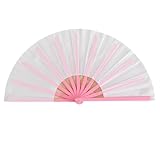 UncleS Handfächer Vielseitig Einsetzbar Aus Knochen Für Hochzeitsbevorzugungen Tanzveranstaltungen Innen Und Außenbereich Tanzübungen Faltbarer Fächer