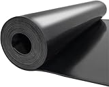 100x300cm Gummimatten, Gummimatte Meterware Gummibodenbelag 3mm Schwarz Bautenschutzmatte Gummistreifen Gummimatte Außenbereich für Garage Werkstatt