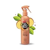 PET HEAD Fellspray für Hunde 300 ml, Quick Fix, Pfirsichduft, Desodoriert, Pflegt und beruhigt das Fell Ihres Hundes, Hypoallergen, pH-neutral, Vegan & tierversuchsfrei, Sanfte Formel für Welpen
