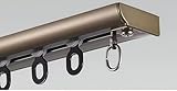 Robustes Aluminium-Vorhangschienensystem mit leiser Rolle, Deckenmontage-Set für Raumteiler, reibungsloser Betrieb, ideal für Zuhause und Büro