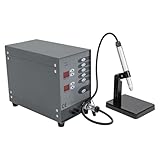 Automatische Schweißmaschine Automatische Punktschweißmaschine Puls-Argon-Bogenschweißmaschine für Schmuck-Schweißen, Schmuckreparaturwerkzeug LCD-Bildschirm 100W 50A-600A