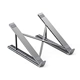 Laptop Docking Station Ständer,Computer Kühler Höhenverstellbar - Ergonomischer Multiport-Adapter Mit Schnellladefunktion Für Computer Notebook Zuhause Arbeit Studium