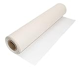 Paintersisters Leinwand auf Rolle - 60cm x 15m, 325gr/m², mehrfach grundiert zum Malen, Drucken, festes Gewebe Baumwolle - Polyester-Mix, Leinwandrolle Polycotton