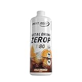 Best Body Nutrition Vital Drink ZEROP® - Cola Orange, Original Getränkekonzentrat - Sirup - zuckerfrei, 1:80 ergibt 80 Liter Fertiggetränk, 1000 ml