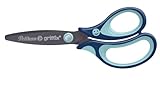 Pelikan 803502 griffix Schulschere, Blau, für Rechtshänder