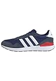 adidas Herren Run 60s 4.0 Shoes, Dark Blue/Cloud White/Aurora Ink, 44 EU