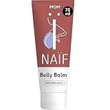Naïf - Reichhaltiger Pflegebalsam - Schwangerschaftsbalsam - Schwangerschaftsstreifen Creme - Anti-Dehnungsstreifen - Dehnungsstreifen - 75ml