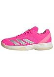 adidas Unisex Kinder Courtflash Kids Tennis Shoes Tennisschuhe, Lucid Pink/Silver Metallic/Bliss Pink