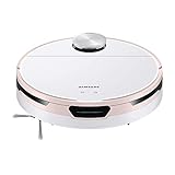 Samsung Jet Bot+ VR30T85513W/WA Saugroboter, 5 W Saugleistung, 0,3 ℓ, Clean Station, LIDAR Sensor, Smart Control, Digital Inverter Motor, Misty White