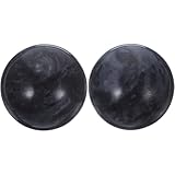 Garneck 2er Set Chinesische Handkugeln – Qigong-Kugeln Zur Gesundheitsförderung Und Stressreduktion - Ideal Für Das Handtraining Und Entspannung Natürliche Klangkugeln in Elegantem Schwarz